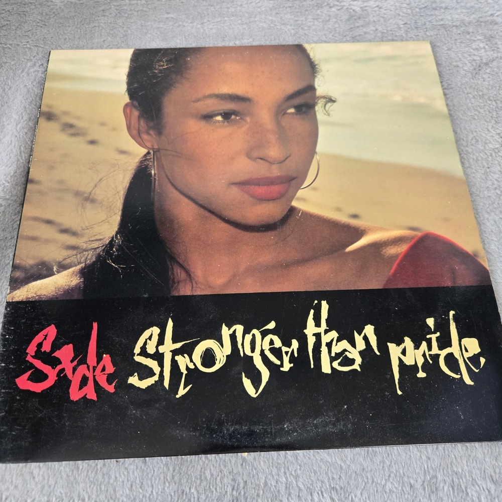 Sade Stronger Than Pride Vinyl LP 1988 Epic Records E 44210 R&B Soul Jazz Album